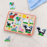 Melissa & Doug MPZ WPZ Farm Anml Sound Pzl8Pc GML Forminė dėlionė 8 vnt Gyvūnai