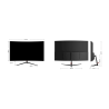 Mars Gaming MV27C 27" Curved 1500R Gaming Monitor FHD Fast VA 200Hz / Black