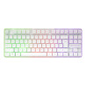 Mars Gaming MCPWTKLWUS Keyboard and Mouse Set RF Wireless + USB QWERTY US International / white