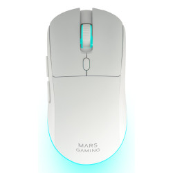 Mars Gaming MCPWTKLWUS Keyboard and Mouse Set RF Wireless + USB QWERTY US International / white