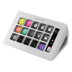 Mars Gaming MSDONEW Live Content Creation Controller 15 buttons / white