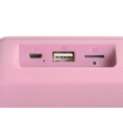 Mars Gaming MSBAXP Bluetooth 5.0 RGB Flow Portable Speaker 10W RMS / pink