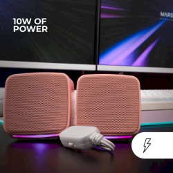 Mars Gaming MSPROP Stereo PC Speaker system 10W / pink