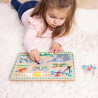 Melissa & Doug MPZ WPZ Zoo Animals Sound Pzl GML Forminė dėlionė 8 vnt Gyvūnai