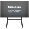 Multibrackets MB-4237 Mobile Floor Stand for 50–86" TVs / 90 kg