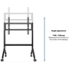 Multibrackets MB-4237 Mobile Floor Stand for 50–86" TVs / 90 kg