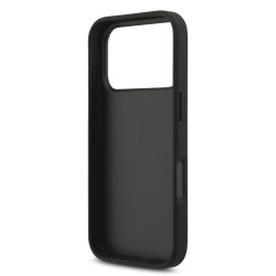 Guess PU 4G Metal Logo Case for iPhone 18 Pro / Grey
