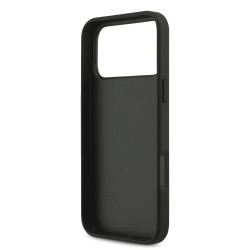 Guess PU 4G Metal Logo Case for iPhone 18 Pro Max / Grey
