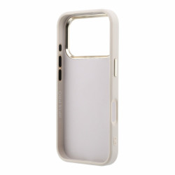 Guess PU 4G Resin Metal Logo Case for iPhone 18 Pro / pink