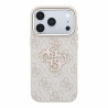 Guess PU 4G Resin Metal Logo Case for iPhone 18 Pro Max / pink
