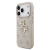 Guess PU 4G Metal Logo Case for iPhone 18 Pro / Pink