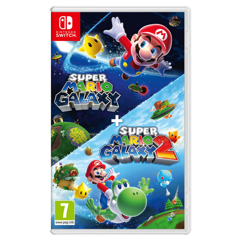 Nintendo Super Mario Galaxy + Super Mario Galaxy 2 ( Switch) Standartinis Tradicinė kinų, Vokiečių kalba, Olandų kalba, Anglų ka