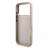 Guess PU 4G Metal Logo Strap Case for iPhone 18 Pro / Pink