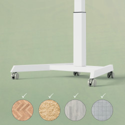 Leitz 53740085 baldo ratukas Pilka 4 cm 4 vnt
