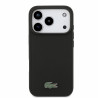 Lacoste PVC Iconic Petit Pique Metal Logo MagSafe Case for iPhone 18 Pro / Black