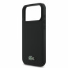 Lacoste PVC Iconic Petit Pique Metal Logo MagSafe Case for iPhone 18 Pro Max / black