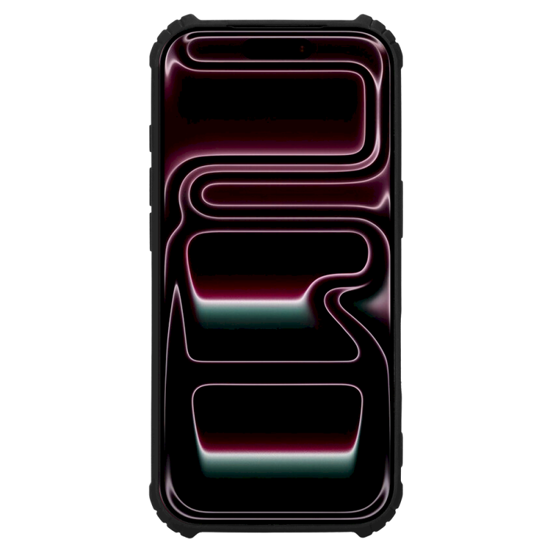 Tactical Quantum Stealth Cover for Apple iPhone 17 Pro/18 Pro / Clear/Black