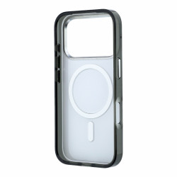 Karl Lagerfeld PU Semi Wrap Smooth Sketch Bodies Magsafe Case for iPhone 18 Pro / Black