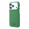 Lacoste PVC Petit Pique Semi Wrap Embossed MagSafe Case for iPhone 18 Pro Max / Estragon
