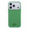 Lacoste PVC Petit Pique Semi Wrap Embossed MagSafe Case for iPhone 18 Pro Max / Estragon