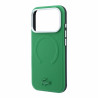 Lacoste PVC Petit Pique Semi Wrap Embossed MagSafe Case for iPhone 18 Pro Max / Estragon