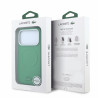 Lacoste PVC Petit Pique Semi Wrap Embossed MagSafe Case for iPhone 18 Pro Max / Estragon