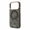 Guess PU 4G Ring Stand MagSafe Case for iPhone 18 Pro Max / Brown