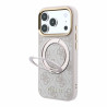 Guess PU 4G Ring Stand MagSafe Case for iPhone 18 Pro / Pink
