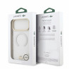 Lacoste IML Shockproof Petit Pique Gold Logo MagSafe Case for iPhone 18 Pro Max