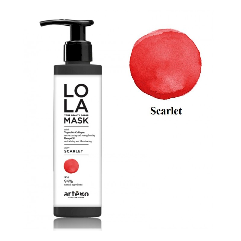 Artègo Lola Your Beauty Colour Mask 200 ml / Scarlet