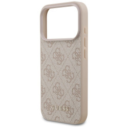 Guess 4G Classic Case for iPhone 18 Pro / iPhone 17 Pro / pink