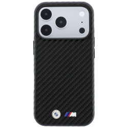 BMW M Carbon Metal Logo MagSafe for iPhone 18 Pro Max / black