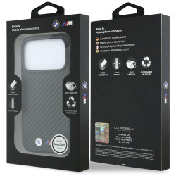 BMW M Carbon Metal Logo MagSafe for iPhone 18 Pro Max / black