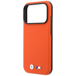 BMW M Quadrille Kevlar Metal Logo MagSafe for iPhone 18 Pro Max / orange