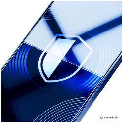 3MK HardGlass Matt Max Tempered Glass for Apple iPhone 18 Pro Max Black