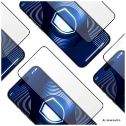 3MK HardGlass Matt Max Tempered Glass for Apple iPhone 18 Pro Max Black
