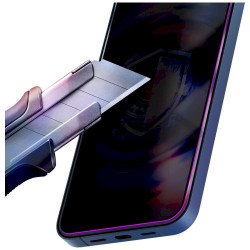 3MK HardGlass Max Privacy Privacy Tempered Glass for Apple iPhone 18 Pro Max / black