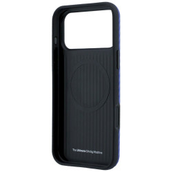 BMW M Carbon Metal Logo MagSafe Case for iPhone 18 Pro Max / 17 Pro Max / Blue