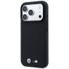 BMW M Quadrille Kevlar Metal Logo MagSafe Case for iPhone 18 Pro / 17 Pro Black