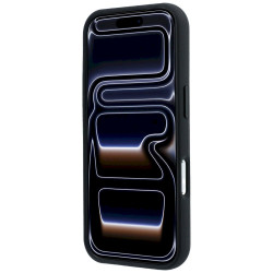BMW M Quadrille Kevlar Metal Logo MagSafe Case for iPhone 18 Pro / 17 Pro Black