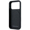 BMW M Quadrille Kevlar Metal Logo MagSafe Case for iPhone 18 Pro Max / 17 Pro Max / Black