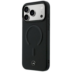 Mercedes Leather 3D MagSafe for iPhone 18 Pro / 17 Pro black