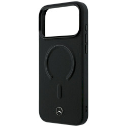 Mercedes Leather 3D MagSafe for iPhone 18 Pro / 17 Pro black