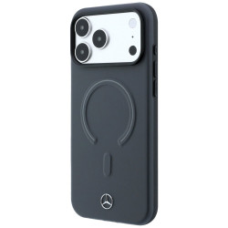 Mercedes Leather 3D MagSafe for iPhone 18 Pro Max / 17 Pro Max / antracite