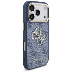 Guess 4G Big 4G Classic Logo Case for iPhone 18 Pro / blue gold