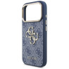 Guess 4G Big 4G Classic Logo Case for iPhone 18 Pro / blue gold