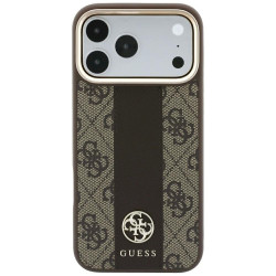 Guess 4G with Stripe Round and Classic Logos MagSafe case for iPhone 18 Pro Max / iPhone 17 Pro Max