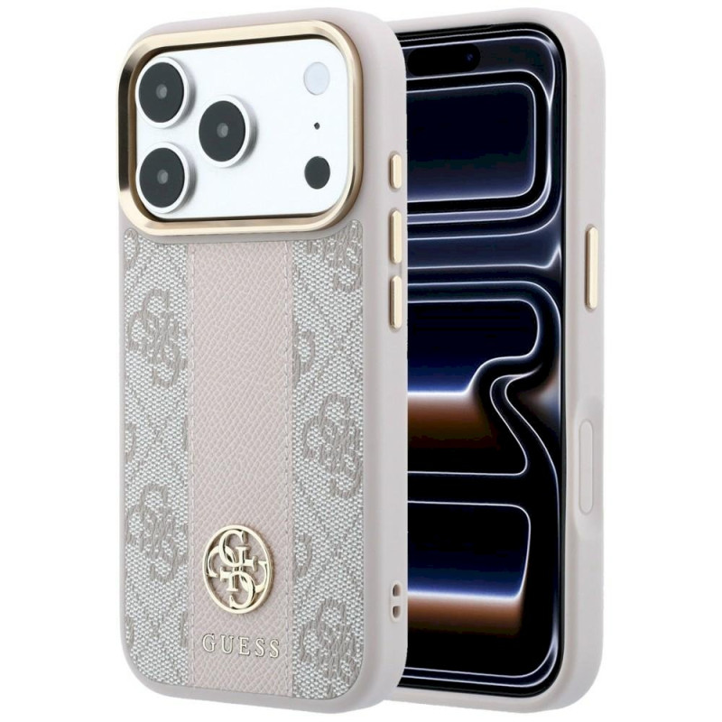 Guess 4G with Stripe Round and Classic Logos MagSafe for iPhone 18 Pro Max / iPhone 17 Pro Max