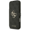 Guess Book 4G Metal Logo Case for iPhone 18 Pro Max / iPhone 17 Pro Max / black