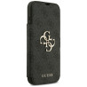 Guess Book 4G Metal Logo Case for iPhone 18 Pro Max / iPhone 17 Pro Max / black